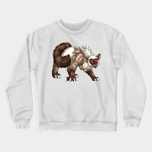 WereCat: Chocolate Lynx Point Crewneck Sweatshirt